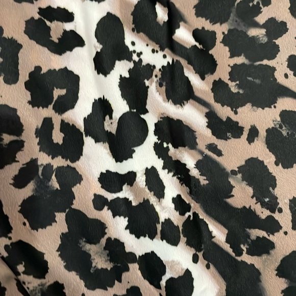 COCOPEAR Women Ruched High Waisted Bikini Bottom Tummy Control Animal print - Picture 4 of 8